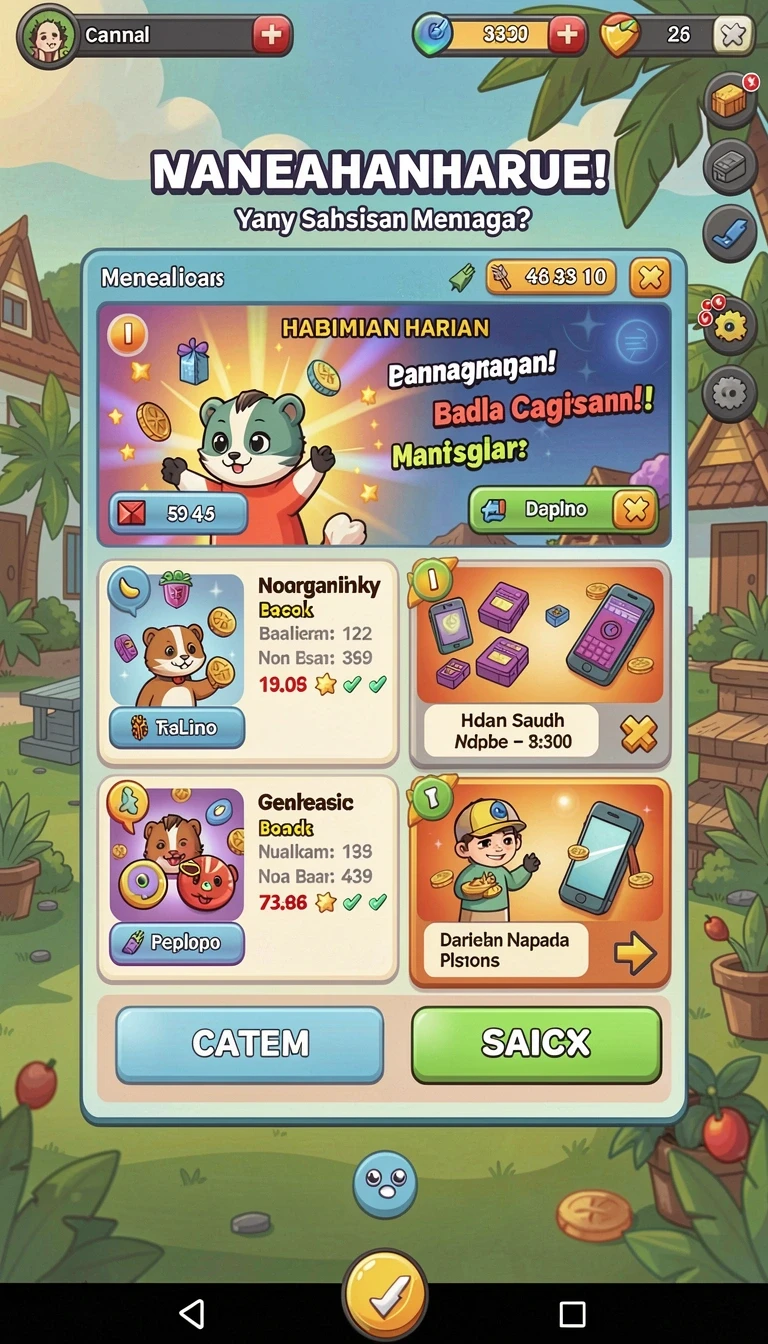 Beragam pilihan permainan menarik dalam aplikasi Aplikasi batamtoto Resmi dan Terpercaya di Android.